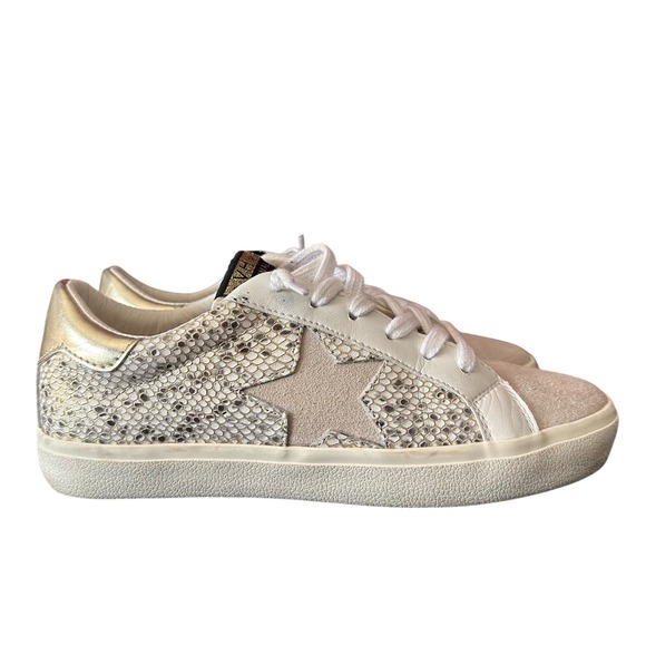 VH‎ Original Design Star Snake Print Sneakers Women's Size 8.5 - Picture 1 of 7